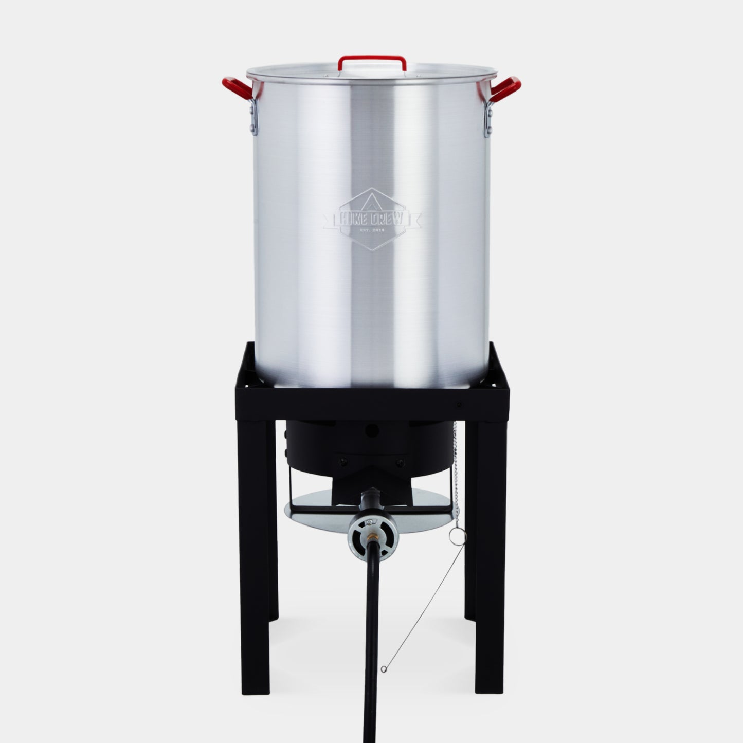 10-Piece Outdoor Turkey Fryer Kit W/30Qt Boiler Pot, 10Qt Turkey Fryer Pot, Stand