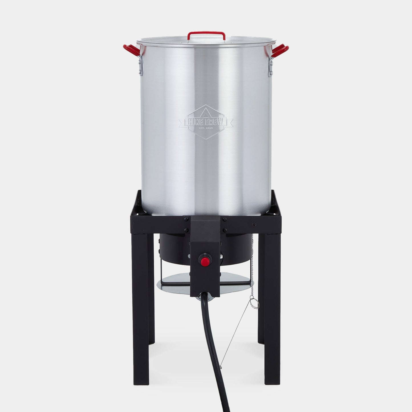 15-Piece 50,000 BTU Outdoor Propane Turkey Fryer Kit with Igniter, 30qt and 10qt Pots