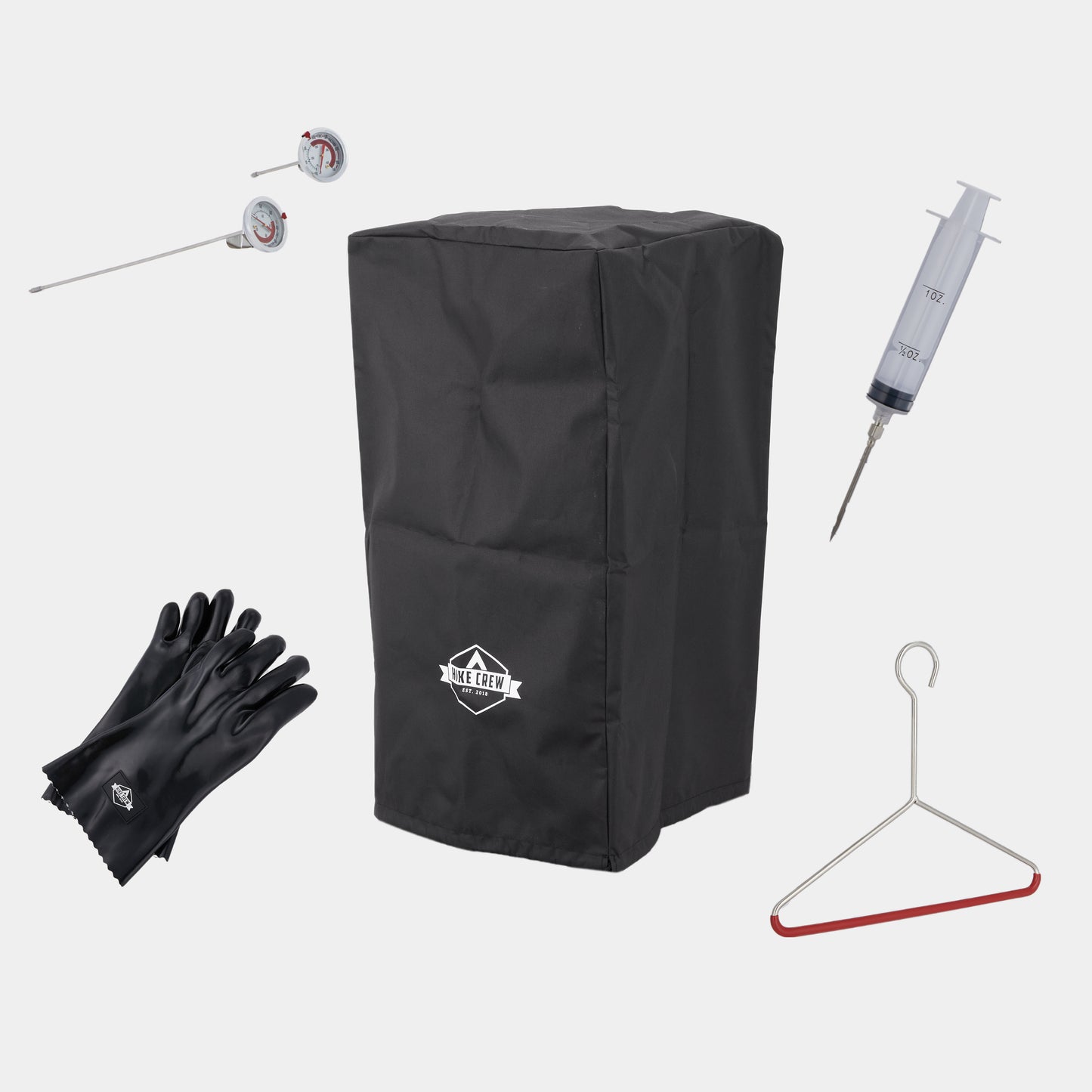 15-Piece 50,000 BTU Outdoor Propane Turkey Fryer Kit with Igniter, 30qt and 10qt Pots