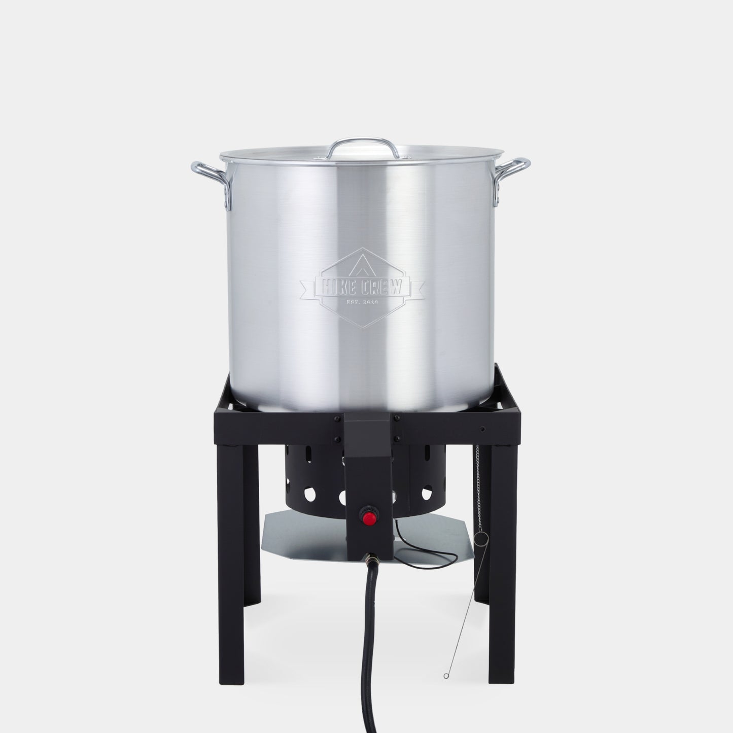 60QT Outdoor Boiling Kit with Igniter, 110,000 BTU Seafood Boil Set for Crawfish