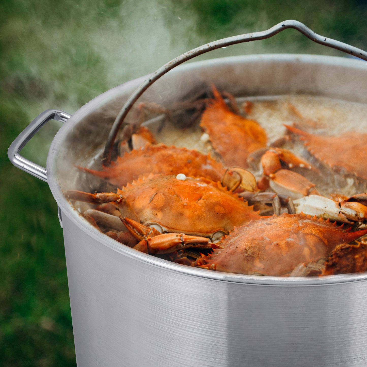 60QT Outdoor Boiling Kit with Igniter, 110,000 BTU Seafood Boil Set for Crawfish