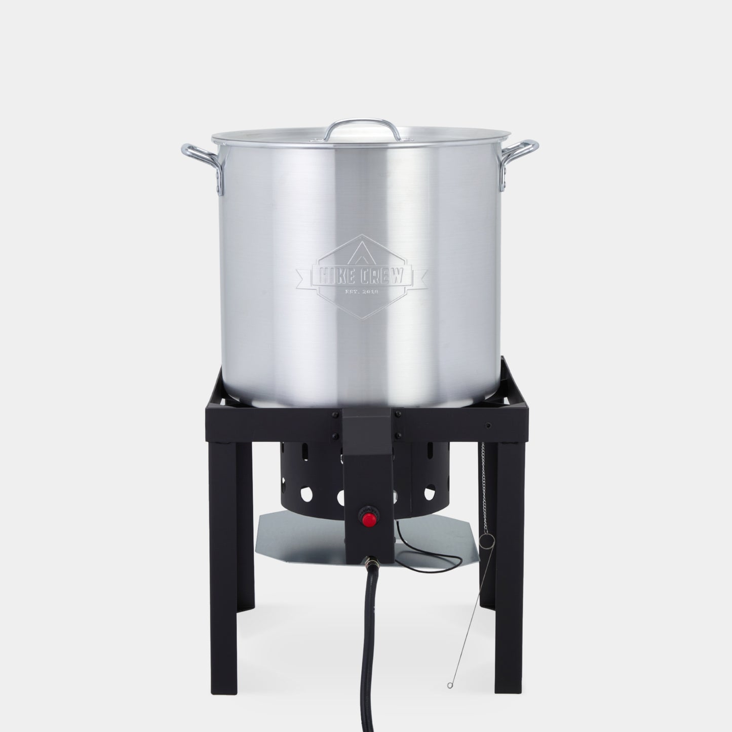 80QT Outdoor Boiling Kit with Igniter, 110,000 BTU Seafood Boil Set for Crawfish