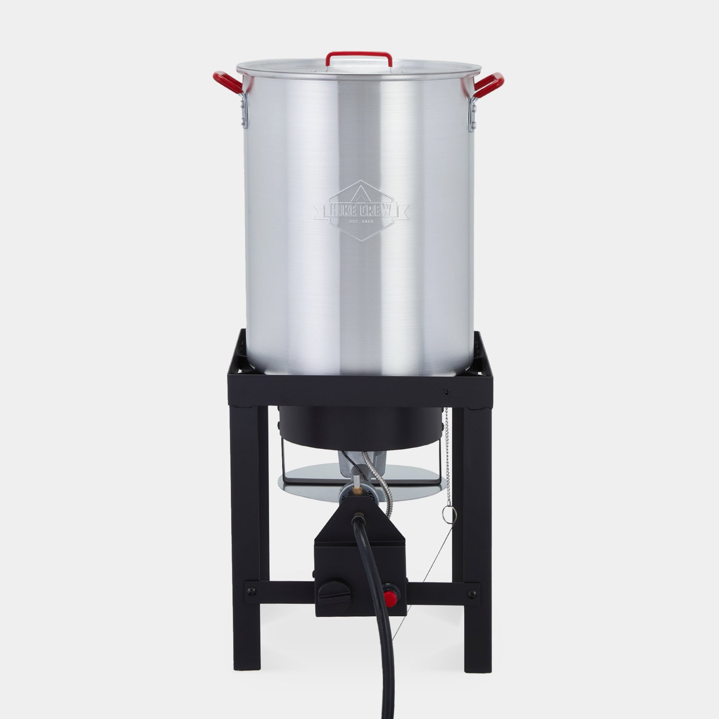 14-Piece Outdoor Propane Turkey Fryer Kit with Igniter and Timer, 30qt and 10qt Pots