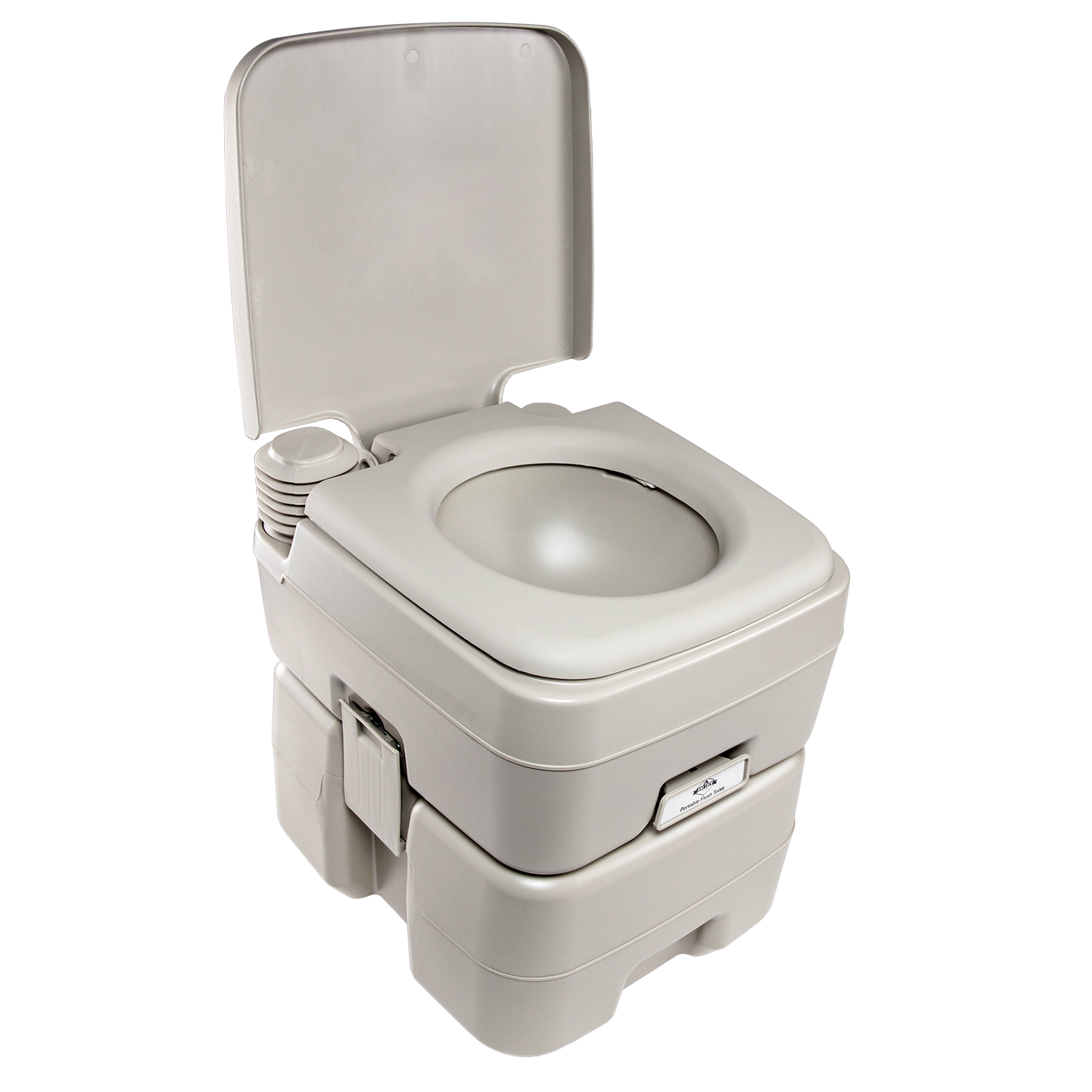 20L Portable Camping Toilet – 5.3 Gallon Flush, Foldable For Travel, SUV, And RV