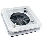Hike Crew 11 in. RV Roof Vent Fan - 12V Motorhome Fan with 3 Speed Intake and Exhaust