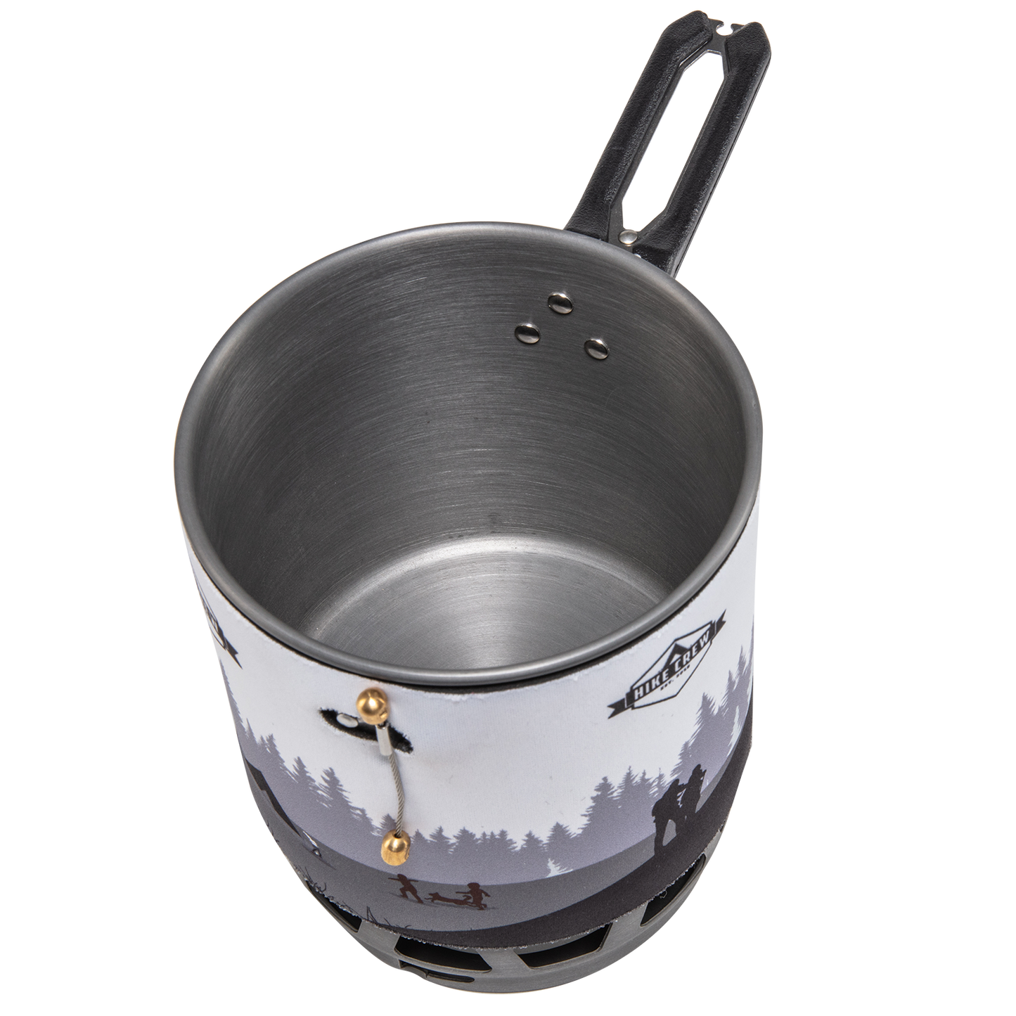 Hike Crew Portable Stove & Cooking System with 1L Pot