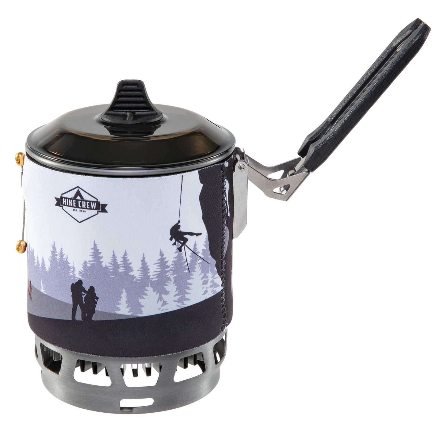 Hike Crew All-In-One Cooking System with Stove and Pot