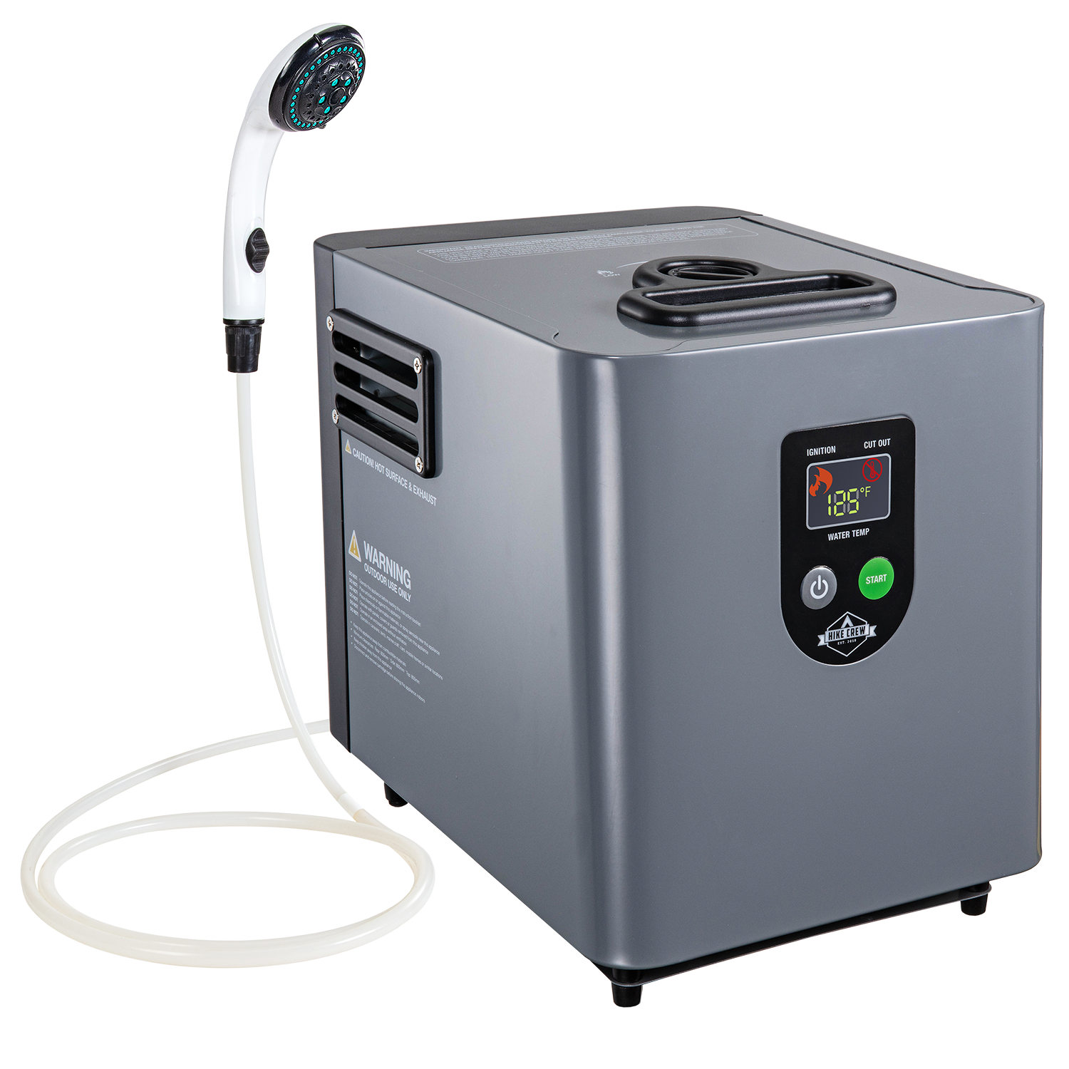 Basecamp Camping Hot Water Heater Shower System Base Camp Water