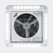 Load image into Gallery viewer, 11” RV Roof Vent Fan, 6-Speed RV Fan with LED Light, Rain Sensor and More
