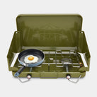 Gas Camping Stove, Portable Stove with Double Burner