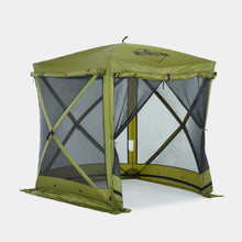 Load image into Gallery viewer, 6’ x 6’ Gazebo Tent, 4-Sided Outdoor Tent Canopy with Stakes and Carry Bag
