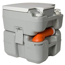 Load image into Gallery viewer, Hike Crew Outdoor Portable Toilet with 5.3 GAL (20L) Waste Tank and 3-Way Flushing
