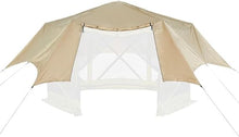 Load image into Gallery viewer, 13’ x 13’ Waterproof Pop Up Gazebo Tent, 6-Sided Outdoor Tent Canopy w/Floor &amp; More
