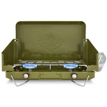 Load image into Gallery viewer, Gas Camping Stove, Portable Stove with Double Burner
