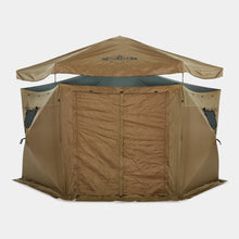 Load image into Gallery viewer, 13’ x 13’ Waterproof Pop-Up Gazebo Tent, 6-Sided Outdoor Tent Canopy w/Floor and More
