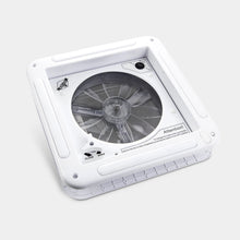 Load image into Gallery viewer, 11” RV Roof Vent Fan, 12V Intake and Exhaust Manual Camper Fan
