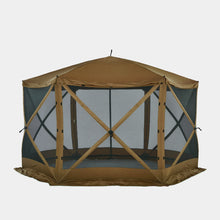 Load image into Gallery viewer, 12’ x 12’ Pop Up Gazebo, 6-Sided Instant Outdoor Tent Canopy with Stakes, Ropes and More
