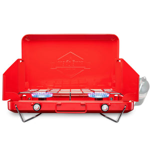 Gas Camping Stove, Portable Stove with Double Burner