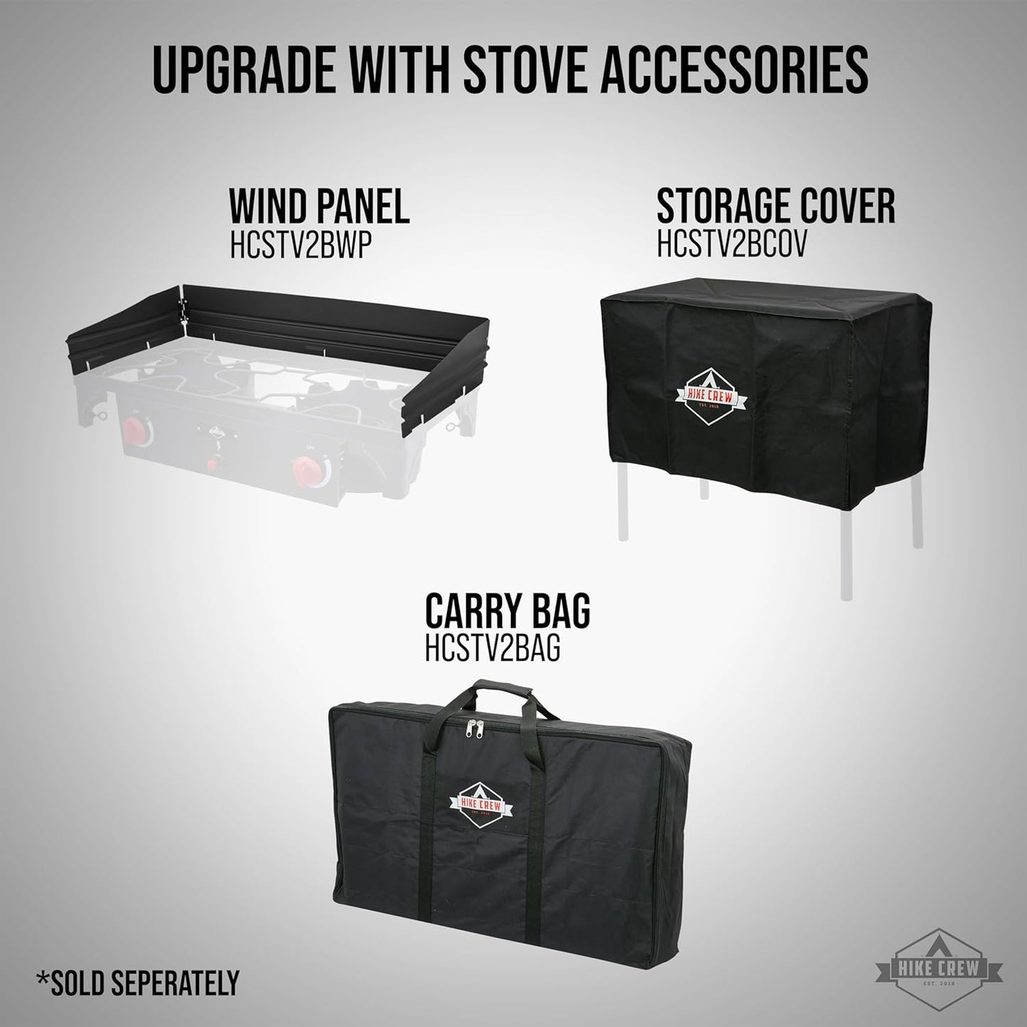 Double-Burner Outdoor Camping Stove 150,000 BTU Portable Stove w/Auto Ignition