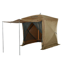 Load image into Gallery viewer, 6’ x 6’ Gazebo Tent, 4-Sided Outdoor Tent Canopy with Stakes &amp; Carry Bag
