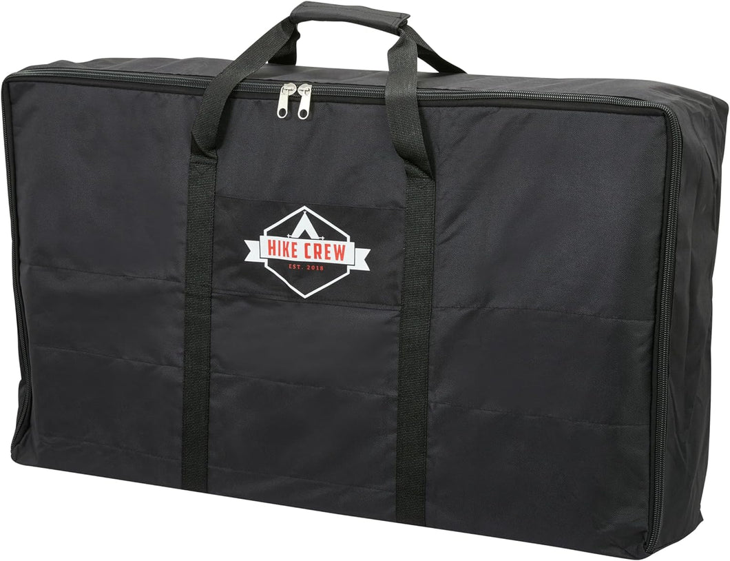 Cast Iron 2-Burner Stove Heavy Duty Storage Carry Bag 18.9