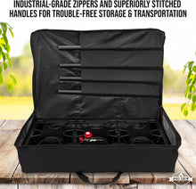 Load image into Gallery viewer, Cast Iron 3-Burner Stove Heavy Duty Storage Carry Bag 19.69&quot; x 7.87&quot; x 35.43&quot;
