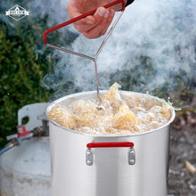 Load image into Gallery viewer, 10-Piece Outdoor Turkey Fryer Kit W/30Qt Boiler Pot, 10Qt Turkey Fryer Pot, Stand &amp; More
