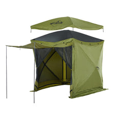 Load image into Gallery viewer, 6.5’ x 6.5’ Screened Gazebo Tent, 4-Sided Outdoor Tent Canopy, UV Resistant SPF 50+
