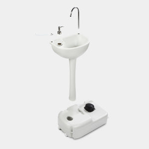 Portable Sink, Outdoor Sink and Hand Washing Station, 19L Water Tank