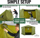 13’ x 13’ Waterproof Pop Up Gazebo Tent, 6-Sided Outdoor Tent Canopy w/Floor & More