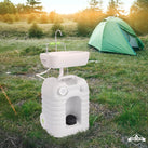 Portable Camping Sink with Large 12-Gallon Capacity Water Tank