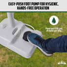 Portable Camping Sink & Waste Tank, 4.5 Gal Portable Hand Washing Station with 10 Gal Waste Tank