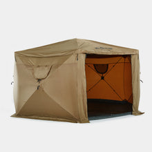 Load image into Gallery viewer, 13’ x 13’ Waterproof Pop-Up Gazebo Tent, 6-Sided Outdoor Tent Canopy w/Floor and More
