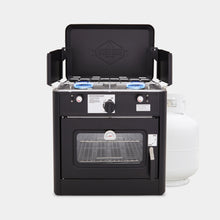 Load image into Gallery viewer, Dual Burner Camping Oven with Carrying Bag
