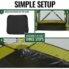 Load image into Gallery viewer, Gazebo Tent Floor Compatible with 4-Sided Pop-up Tent with 6.5ft Panels
