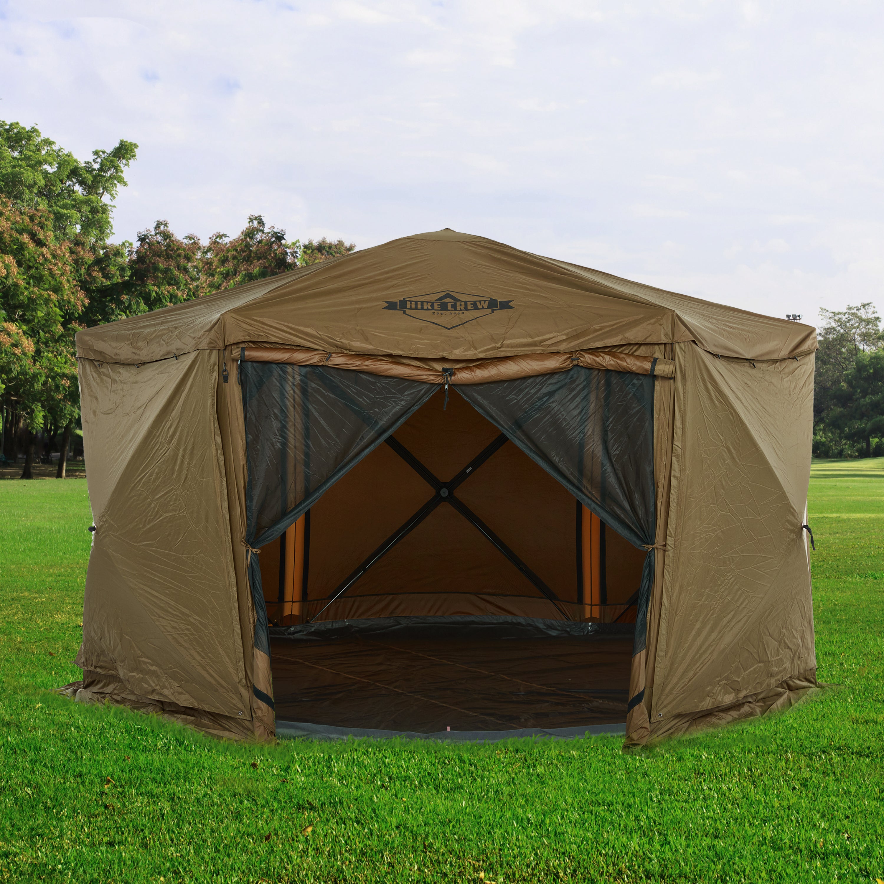 6-Sided Gazebo Tent Floor Tarp