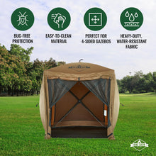 Load image into Gallery viewer, Gazebo Tent Floor Compatible with 4-Sided Pop-Up Tent with 6ft Panels
