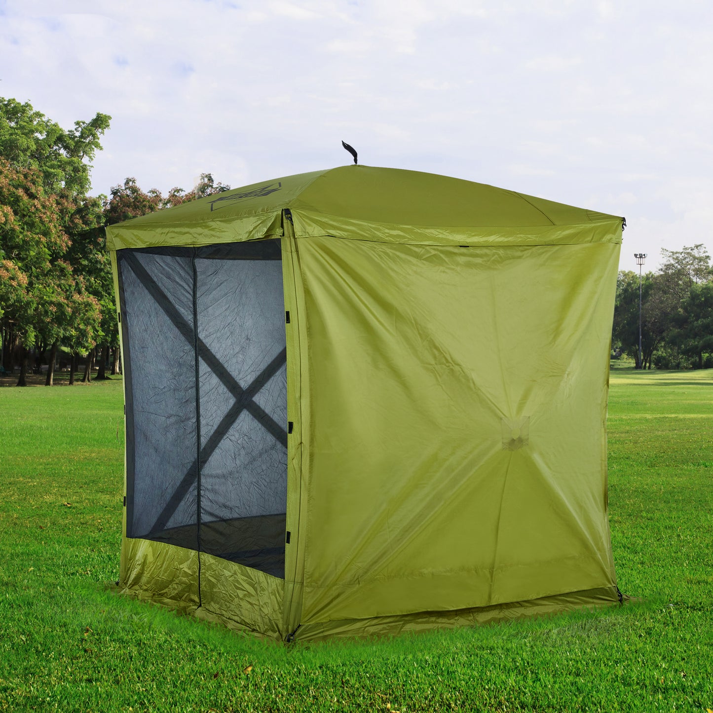 6 Ft Pop Up Gazebo Side Panel for 4- and 6-Sided Tents – Green