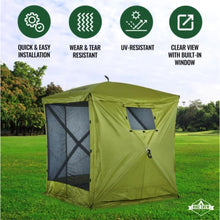 Load image into Gallery viewer, Pop Up Gazebo Side Panel with Window, Compatible with 4 and 6 Sided Tents with 6ft Panels
