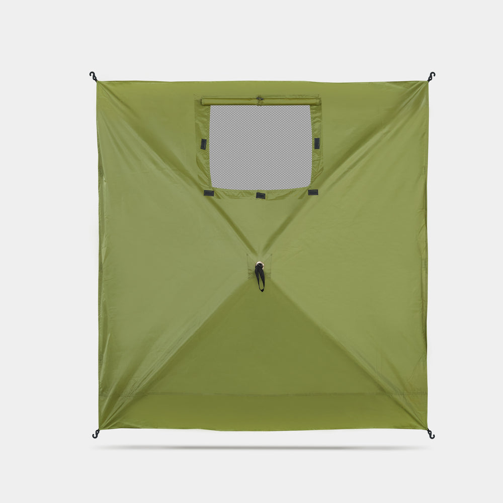 6 Ft Pop Up Gazebo Side Panel with Window for 4- and 6-Sided Tents - Green