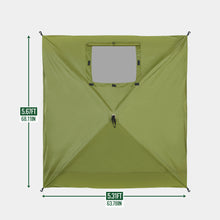 Load image into Gallery viewer, 6 Ft Pop Up Gazebo Side Panel with Window for 4- and 6-Sided Tents - Green
