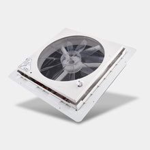 Load image into Gallery viewer, 16” RV Roof Vent Fan, 12V 10-Speed RV Fan with LED Light, Rain Sensor and Remote
