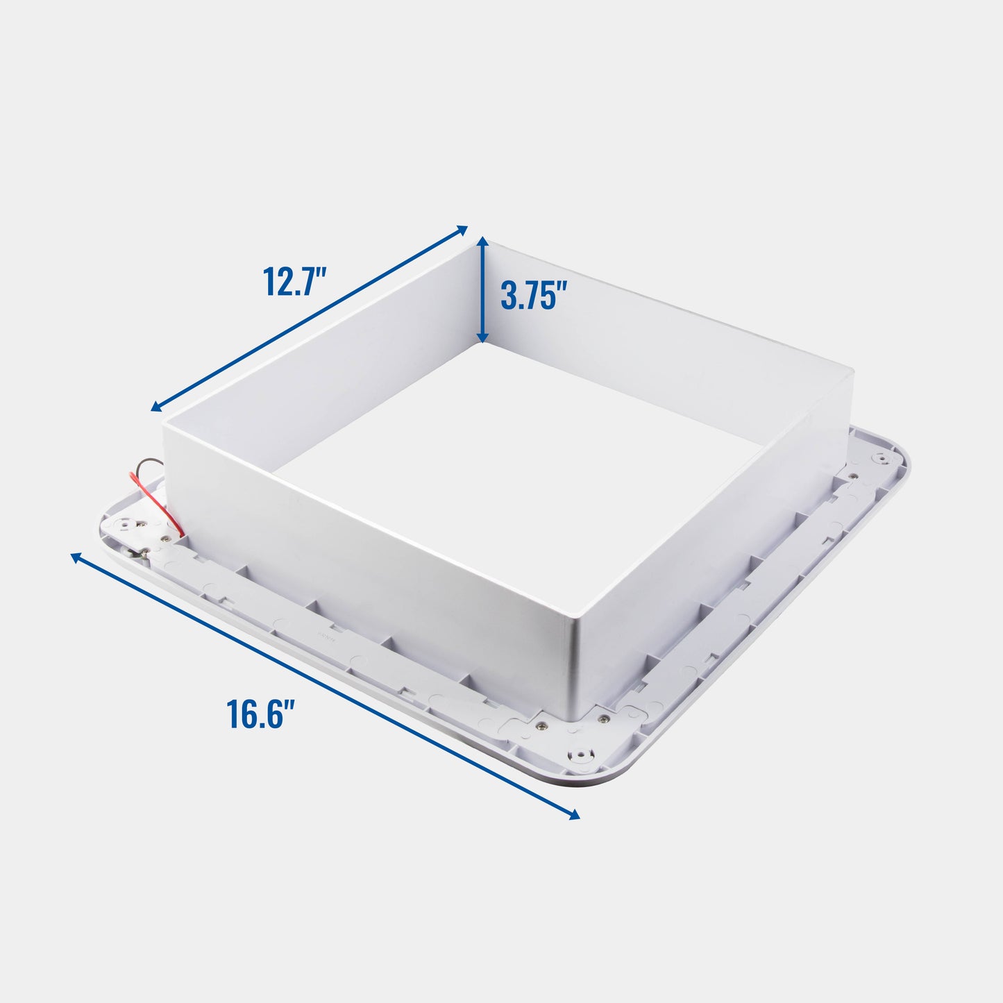 14” Manual RV Roof Vent Fan with 3 Speeds