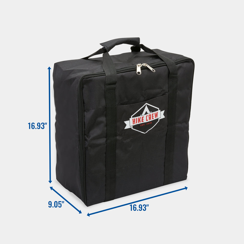 Cast Iron 1-Burner Stove Heavy Duty Storage Carry Bag 16.93