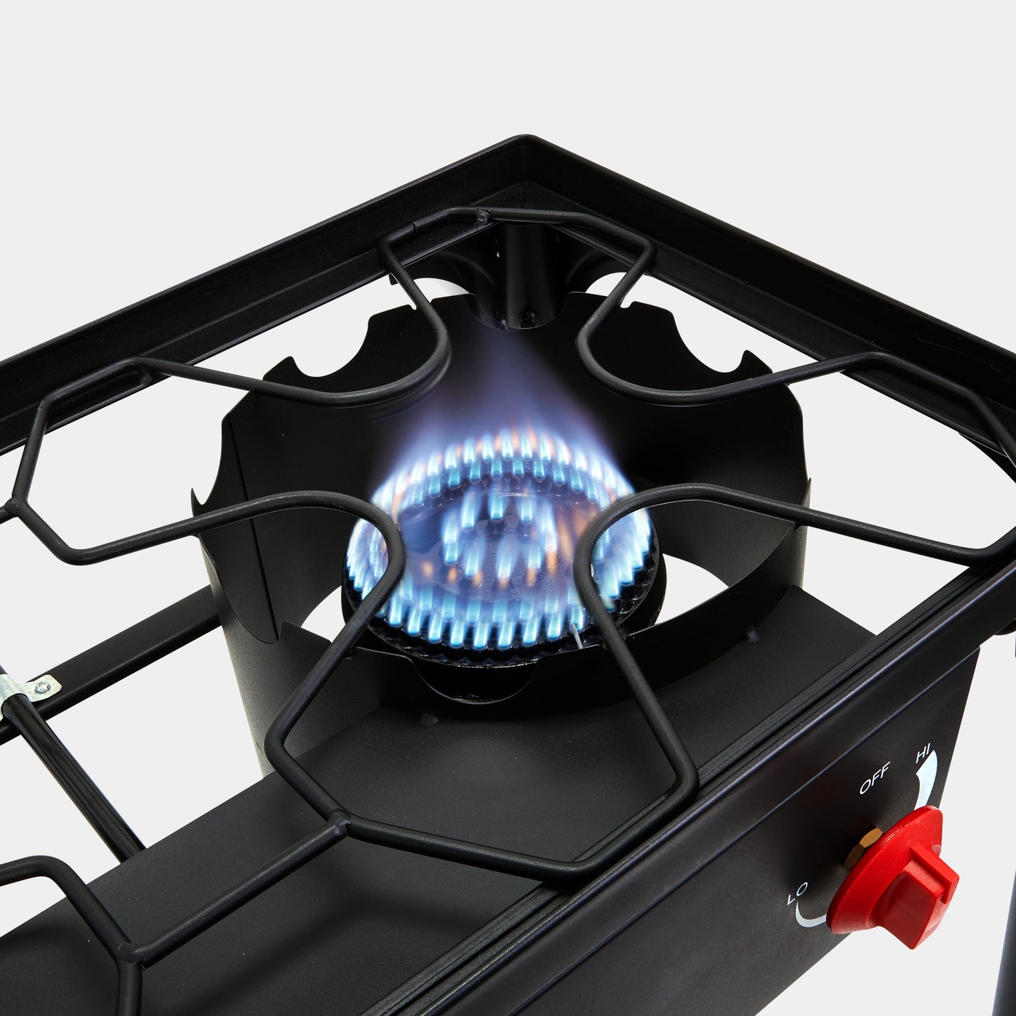 Double-Burner Outdoor Camping Stove 150,000 BTU Portable Stove w/Auto Ignition