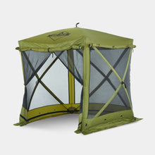 Load image into Gallery viewer, 6’ x 6’ Gazebo Tent, 4-Sided Outdoor Tent Canopy with Stakes and Carry Bag
