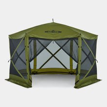 Load image into Gallery viewer, 12’ x 12’ Pop Up Gazebo, 6-Sided Instant Outdoor Tent Canopy with Stakes, Ropes and More
