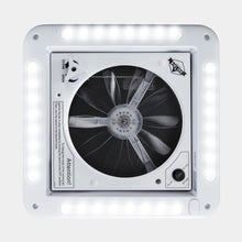 Load image into Gallery viewer, 11” RV Roof Vent Fan, 12V Intake and Exhaust Manual Camper Fan
