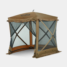 Load image into Gallery viewer, 6’ x 6’ Gazebo Tent, 4-Sided Outdoor Tent Canopy with Stakes and Carry Bag
