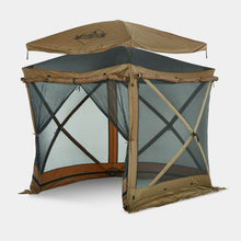 Load image into Gallery viewer, 6.5’ x 6.5’ Screened Gazebo Tent, 4-Sided Outdoor Tent Canopy, UV Resistant SPF 50+
